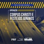 PRF celebra 17 anos da Lei Seca em operação para o feriado de Corpus Christi e festejos juninos