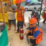 Defesa Civil vistoria barracas de fogos na Av. Lourival Batista