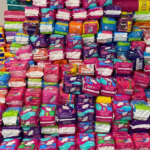 Ação nacional arrecada mais de 98 mil absorventes e garante dignidade menstrual para cerca de 600 mulheres por um ano