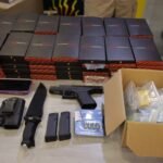 Celulares, Pistola e munições são apreendidos durante a primeira fase da Operação Móbile 360°