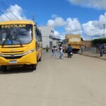 Acidente envolvendo moto e bicicleta na cidade de Sapeaçu