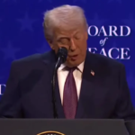 Trump diz que “quando a América vai bem, o mundo vai bem”