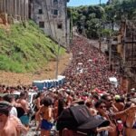 O banho de Mar a Fantasia na preguiça