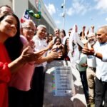Jerônimo Rodrigues inaugura escola de tempo integral e autoriza pacote de obras para ampliar infraestrutura em Mata de São João