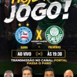 🔵🔥 Bahia x Palmeiras AO VIVO: hoje tem jogão na Fonte Nova e você assiste com o Passa o Pano!
