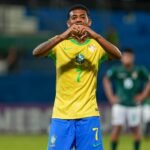 Brasil estreia com goleada no Sul-Americano Sub-17 e Kauê Furquim brilha com hat-trick