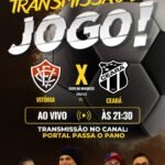 🔴⚫ AO VIVO: VITÓRIA x CEARÁ no Passa o Pano! ⚫⚪