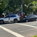 Colisão na Avenida Magalhães Neto causa lentidão no trânsito em Salvador