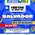 Governo do Brasil na Rua e Periferia de Direitos realizam mega ação com mais de 80 tipos de serviços gratuitos em Salvador