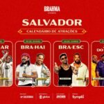 Arena Nº1 transforma a Praça Maria Felipa em ponto de encontro para torcedores em Salvador