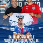 BAHIA ABRE O COFRE E ANUNCIA ALEJO VÉLIZ EM NEGOCIAÇÃO MILIONÁRIA