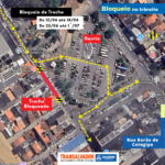 Trecho da Rua Barão de Cotegipe é interditado para obras de drenagem na Cidade Baixa