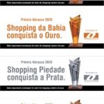 Campanha da Central de Outdoor da Bahia celebra protagonismo de shoppings de Salvador no Prêmio Abrasce 2026