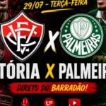 Vitória x Palmeiras no Barradão | Brasileirão 2026