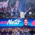 União Brasil oficializa ACM Neto em convenção marcada por força política e mobilização em Salvador