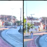 Motorista é preso após atropelar ciclista e capotar carro em Salvador
