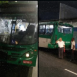 Colisão entre ônibus deixa trabalhadores feridos na Avenida Barros Reis