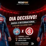 Bahia x Internacional: Arena Fonte Nova se Prepara para Clássico Decisivo no Brasileirão