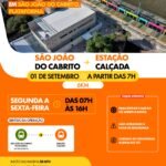 VLT inicia embarque e desembarque de passageiros em São João do Cabrito, Plataforma