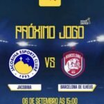 Baianão Feminino 2026: Jacobina e Barcelona de Ilhéus estreiam neste domingo (06)
