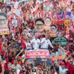Jerônimo reúne milhares de apoiadores durante caminhada histórica em Camaçari e confirma vinda de Lula à Bahia