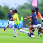 Seleção Feminina empata com Equador na estreia da Liga Evolução Sub-15 da Conmebol
