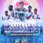 Pivetes de Aço dão show em campo e na comemoração após título do Nordestão Sub-20