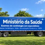 Representante do Ministério da Saúde visita carreta de cardiologia em Feira de Santana (BA)