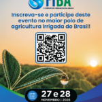 II FIBA abre inscrições para debater eficiência e gestão hídrica no agronegócio 