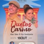 “Duetos no Carmo” traz Alex Góes e Eva Cavalcante ao Restaurante Varanda da Isa nesta sexta-feira (16)